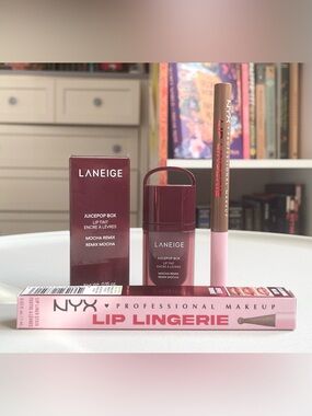 (NWT) LANEIGE Juicepop Box Lip Stain + Nyx Lingerie Lip Stain Liner